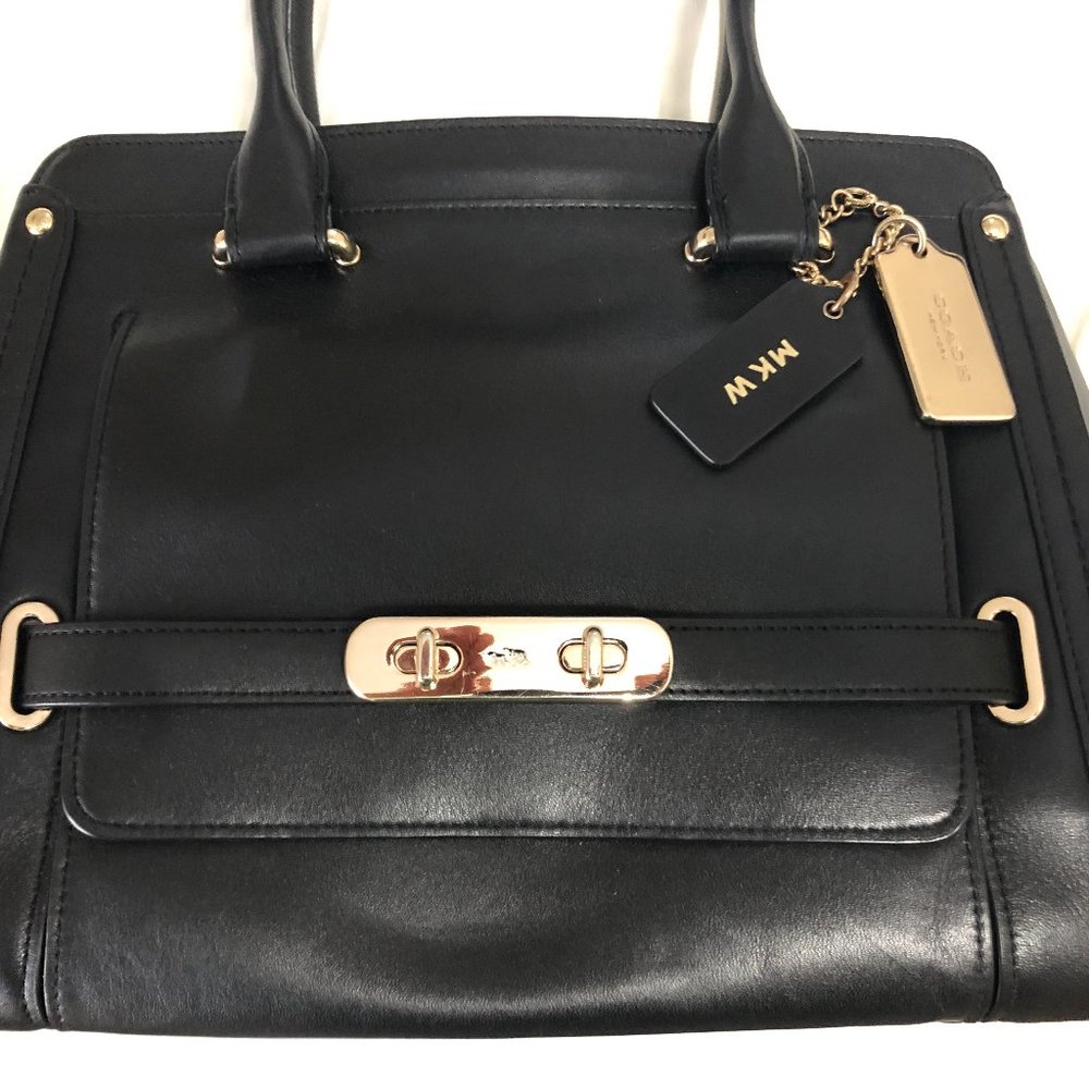 Coach Swagger Frame Shoulder Bag 37182